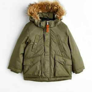 Army Green toddler coat